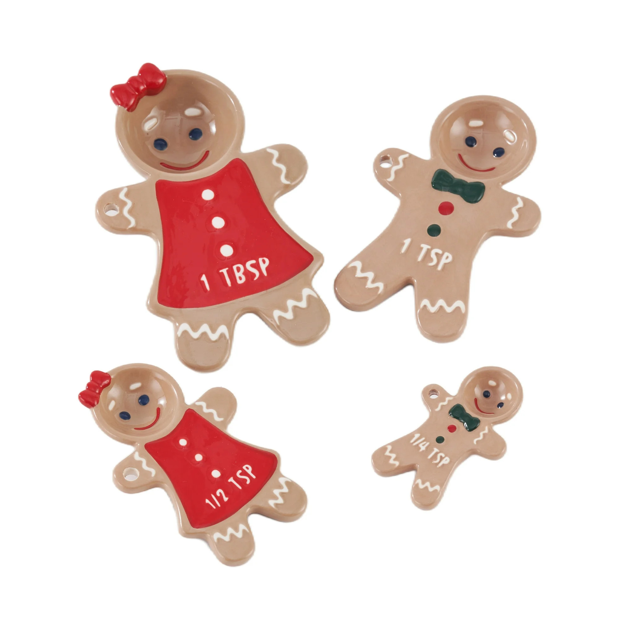 Holiday Time Measuring Spoons Set Ginger, Bakeware | Walmart (US)