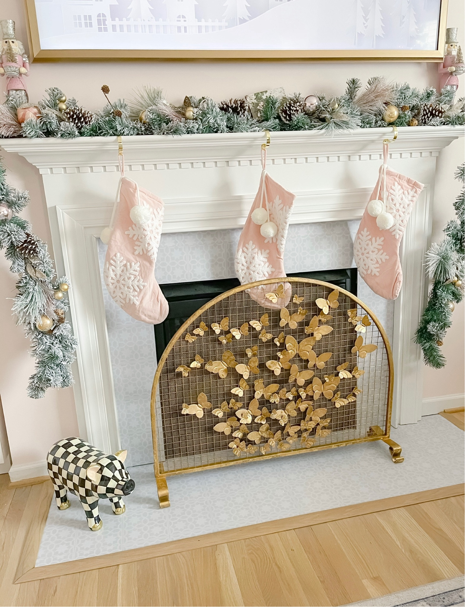 My pink Christmas stockings are back in stock! Linked up some more pretty pink Christmas pieces 💗

Pink Christmas, pastel Christmas, Grandmillennial Christmas, target finds, under $20 Christmas finds, Christmas mantle 

#LTKSeasonal #LTKHoliday #LTKhome