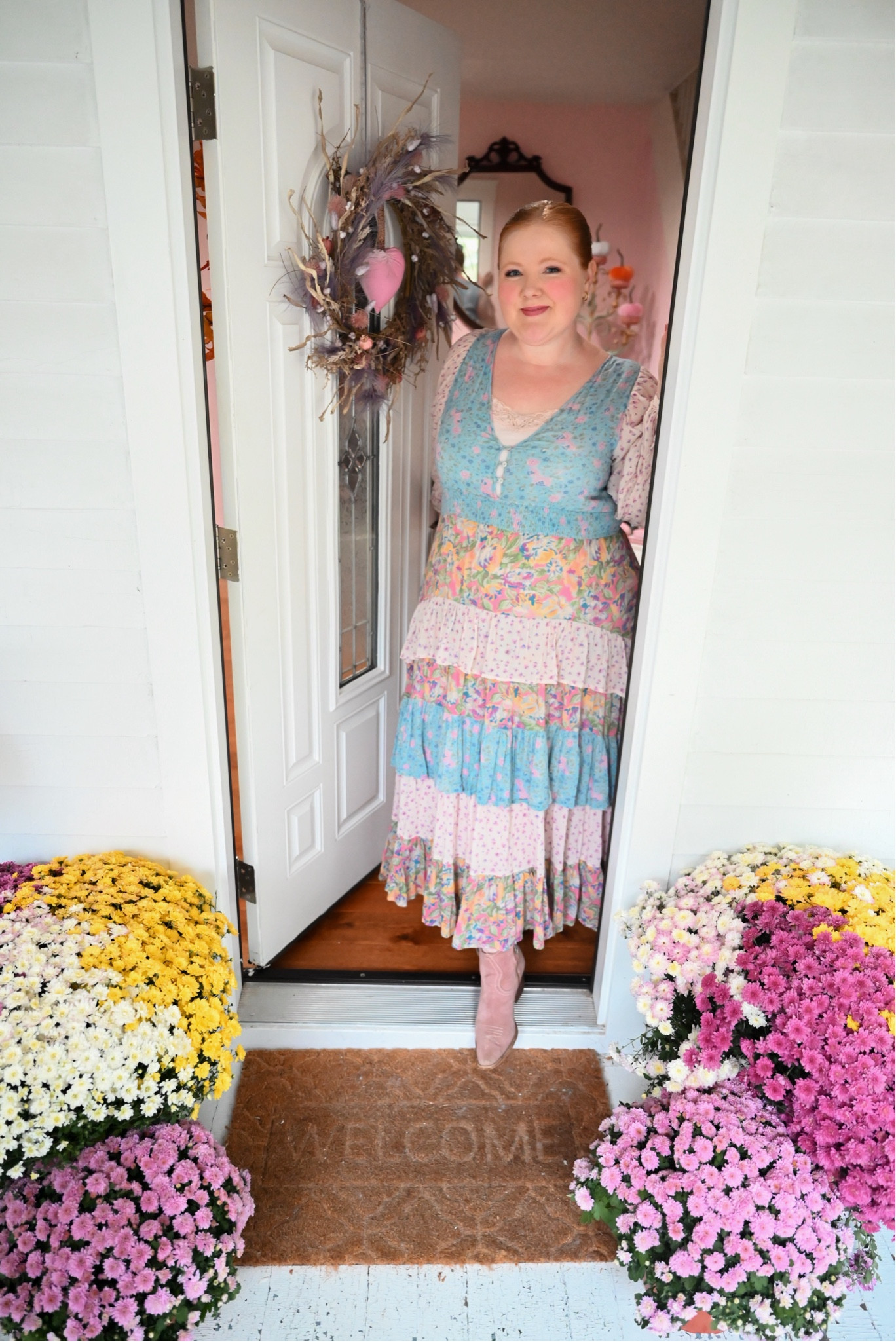 SPELL Dolly Ra Ra Gown size XXL (linking current season version the Melody Ra Ra)
Dolce Vita pink boots


#LTKPlusSize #LTKMidsize #LTKSeasonal