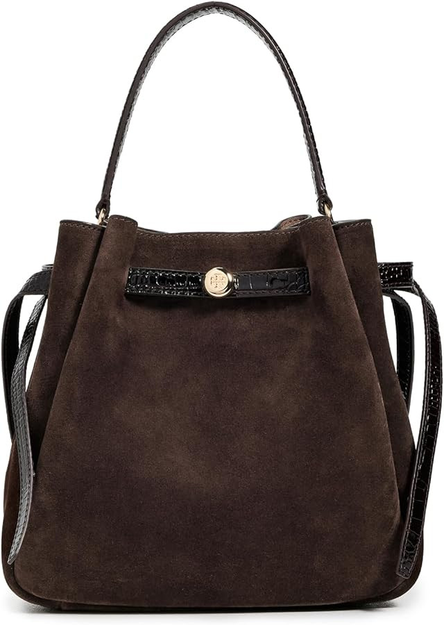 Tory Burch Women's Romy Suede Bucket Bag | Amazon (US)