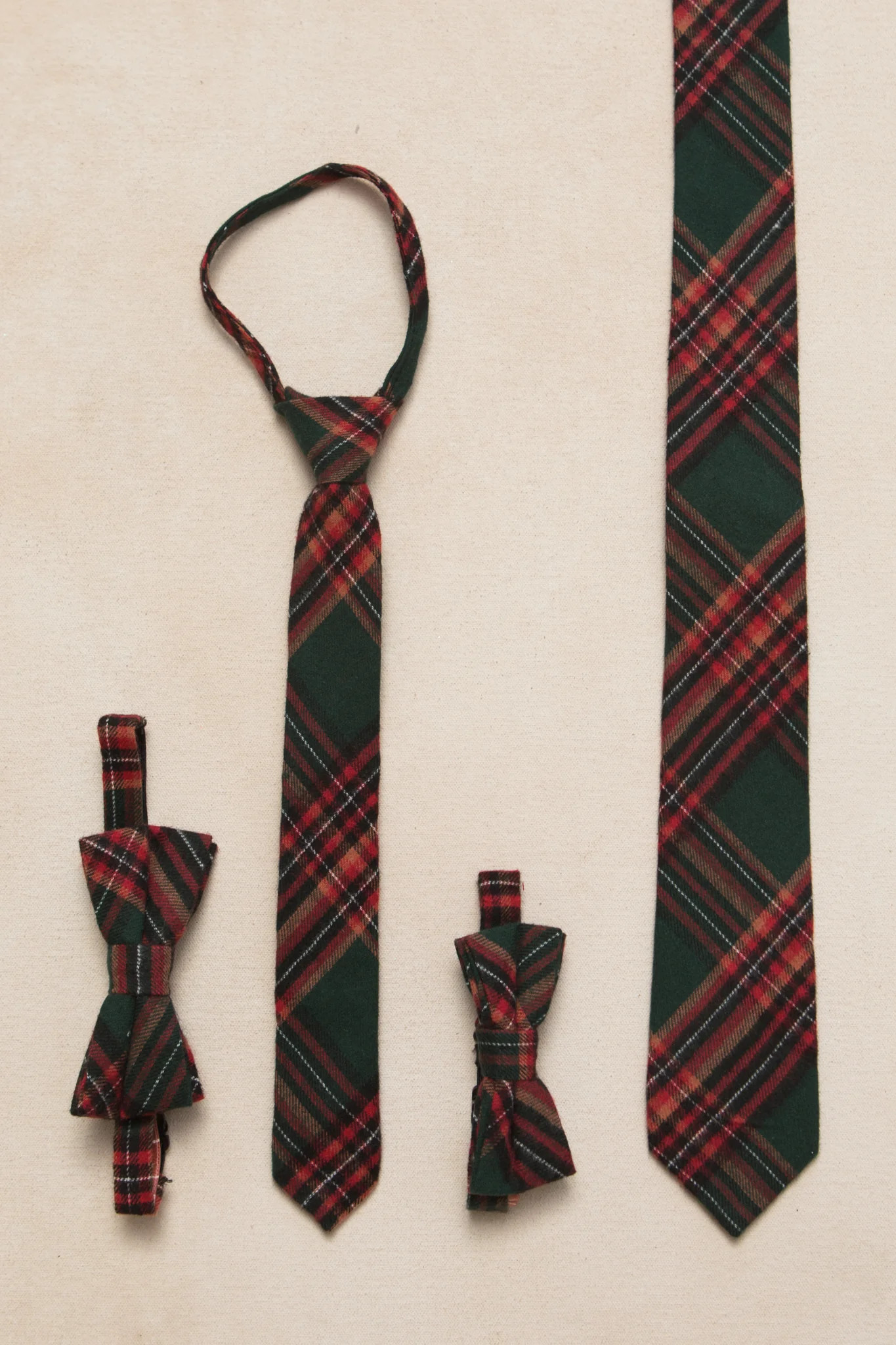Ties in Hattie Green Plaid | Ivy City Co