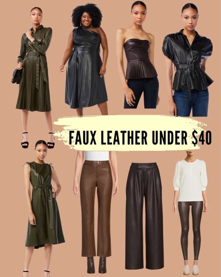 Faux leather is really trending and so many amazing deals at Walmart these are all under $40 and many as low as $19 
#primeday #walmartfashion #fauxleather #dealoftheday #fallfashion #rollback

#LTKSeasonal #LTKunder50 #LTKsalealert