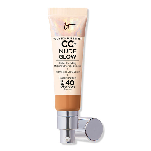 CC+ Nude Glow Lightweight Foundation + Glow Serum with SPF 40 | Ulta