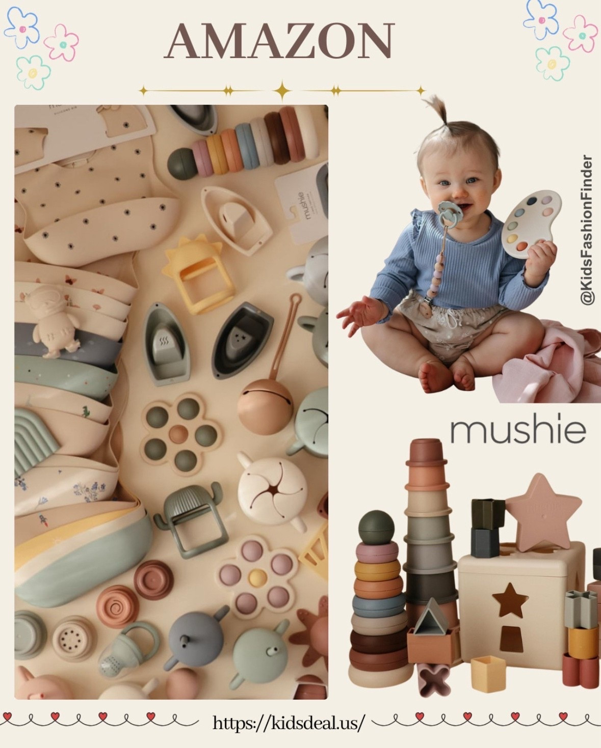 🌈 Baby’s new favorite — Mushie Stacking Cups! 🍼💖

These adorable cups are more than just cute — they’re smart playtime magic! 💫 

Made from BPA-free silicone, safe, soft, and perfectly sized for tiny hands to grip, stack, and tumble 👶✨

☁️ Minimalist pastel colors
🧸 Durable + easy to clean
🌿 Helps with sensory & motor skill development

We absolutely love this brand — from their bibs, plates, baby toys to teething rings, the quality is amazing, and the colors aren’t overwhelming 🤍

#Mushie #BabyEssentials #MontessoriPlay #BabyToys #StackingCups #NeutralNursery #AestheticBaby #BPAFree #ToddlerPlaytime #ParentFavorites 

 #LTKFamily

#LTKmomlife #LTKGiftGuide #LTKBaby