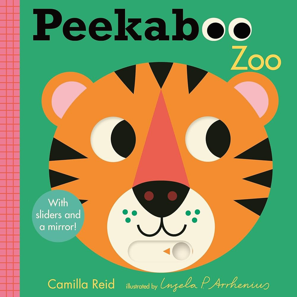 Peekaboo: Zoo: (An Interactive Board Book for Babies & Toddlers with Mirror & Sliders to Push, Pu... | Amazon (US)
