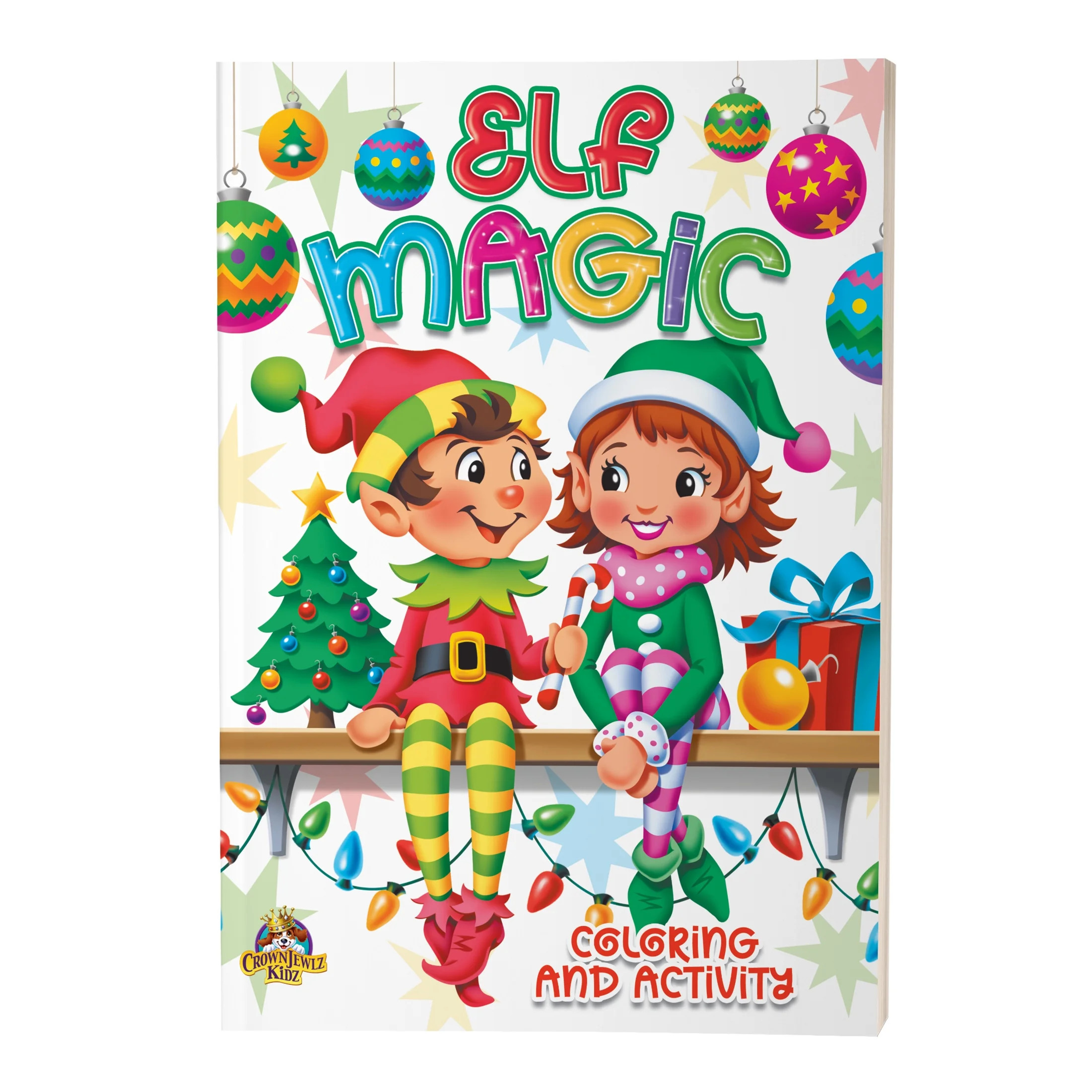 Elf Magic Coloring and Activity Book (Paperback) | Walmart (US)