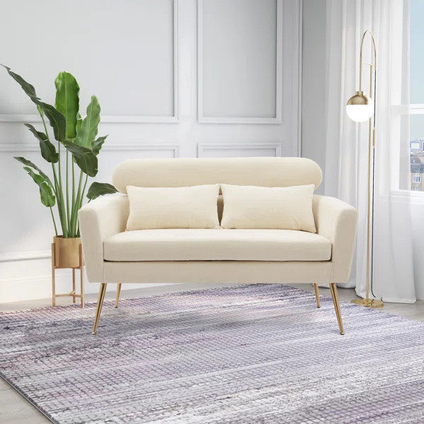 Polaske Flared Arm Loveseat | Wayfair North America