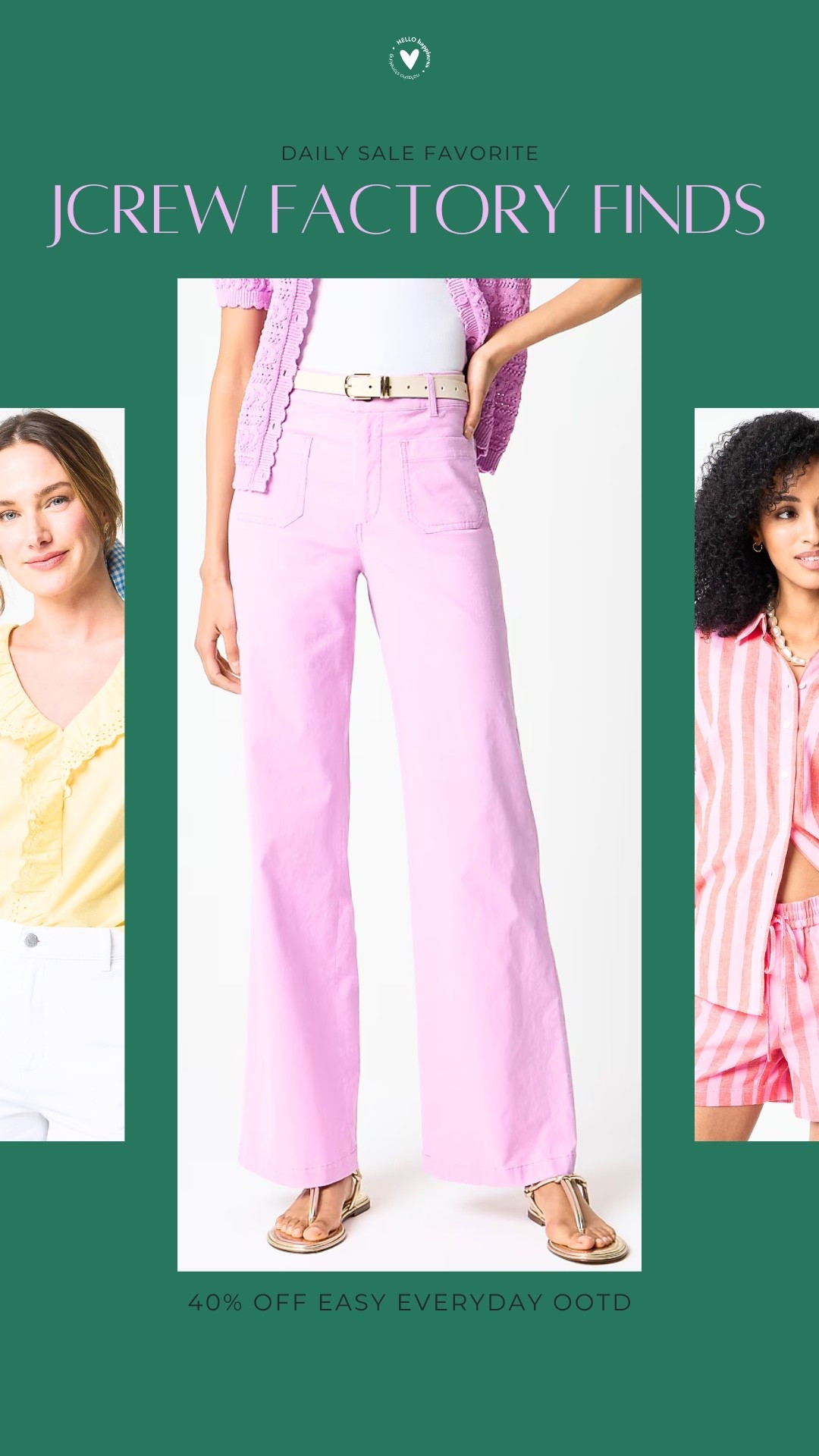 J.Crew Factory finds 💕 40% off the cutest everyday looks

#LTKootd #LTKSaleAlert