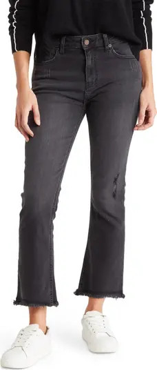 SIGNATURE 24 Baby Flare Crop Jeans | Nordstromrack | Nordstrom Rack