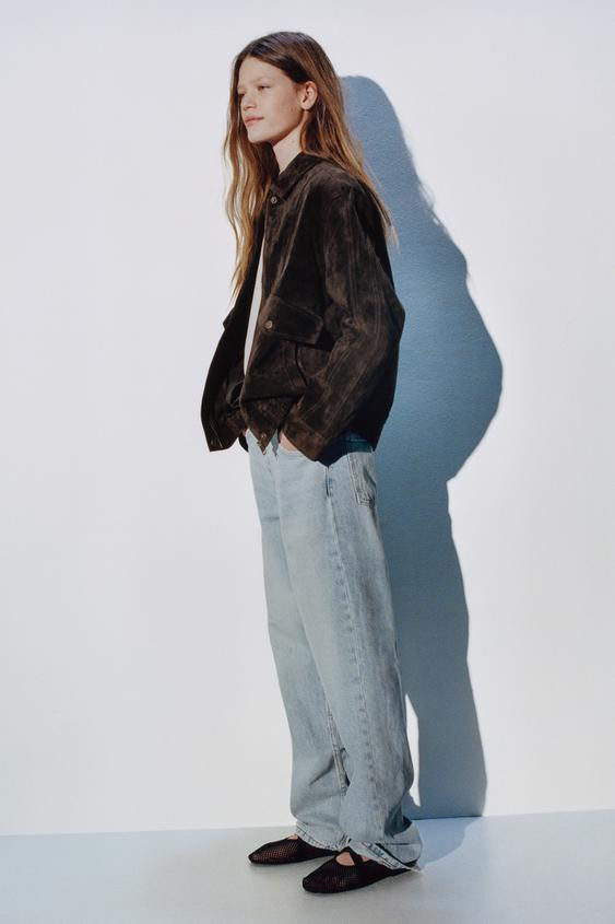 100% LEATHER JACKET | Zara US