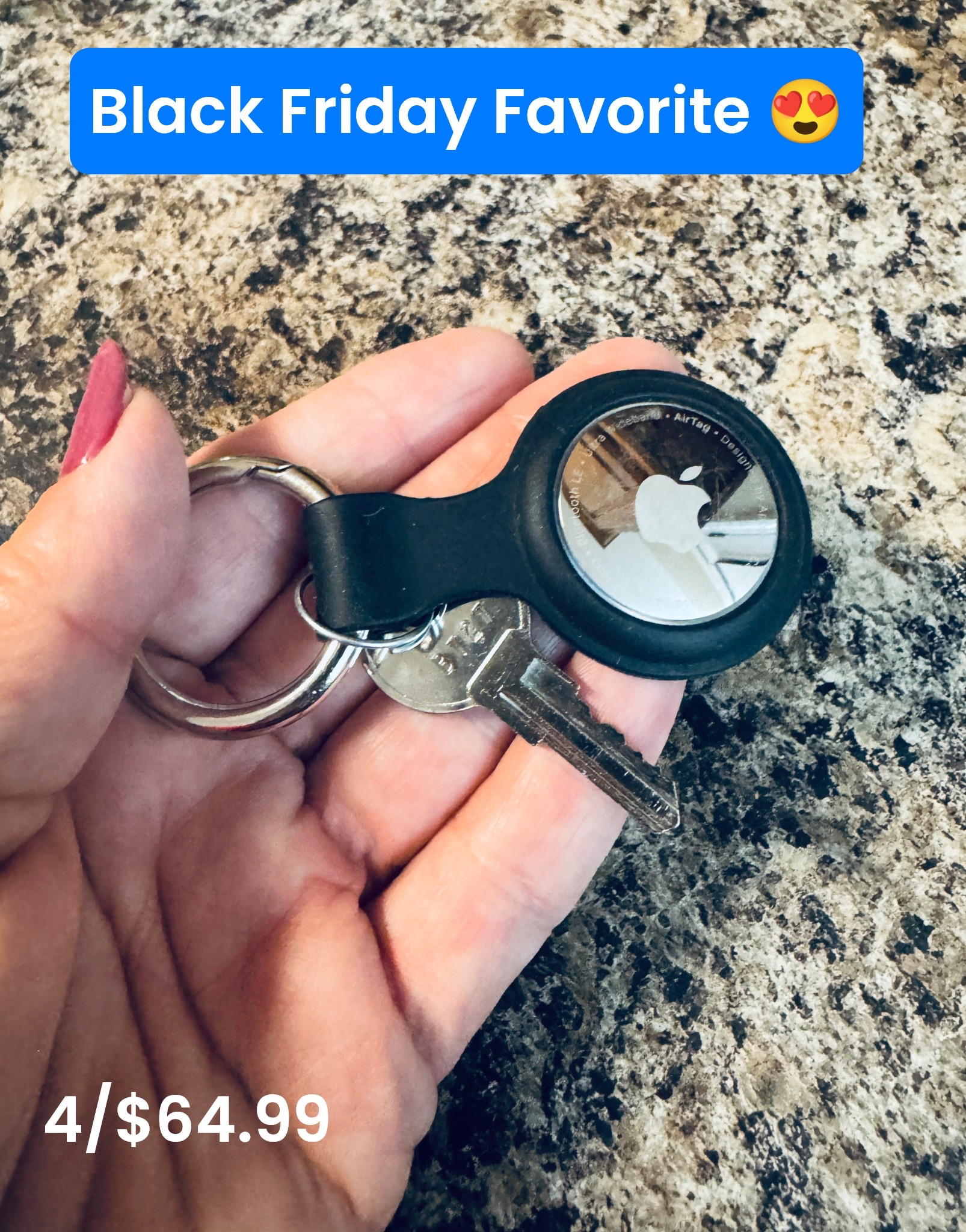 Great for keys, dogs, wallet or anything you need to track. Target has 4 apple tags for $64.99 this Black Friday. Go grab you some before it’s gone. 

#LTKGiftGuide #LTKCyberWeek #LTKmomlife