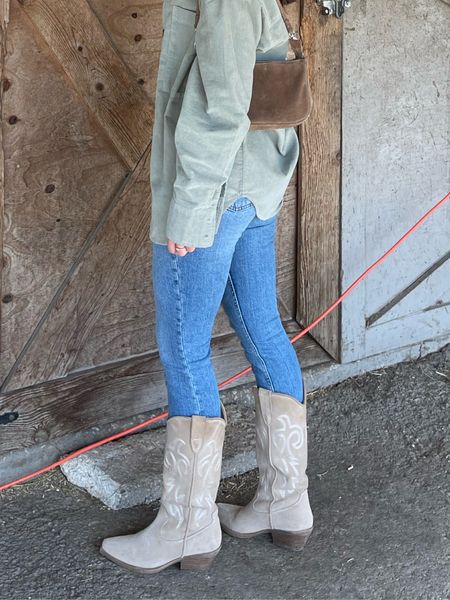similar boots linked | unfortunately this exact pair is sold out (got them back in august) from dsw, Steve Madden brand. 

#LTKunder100 #LTKstyletip
