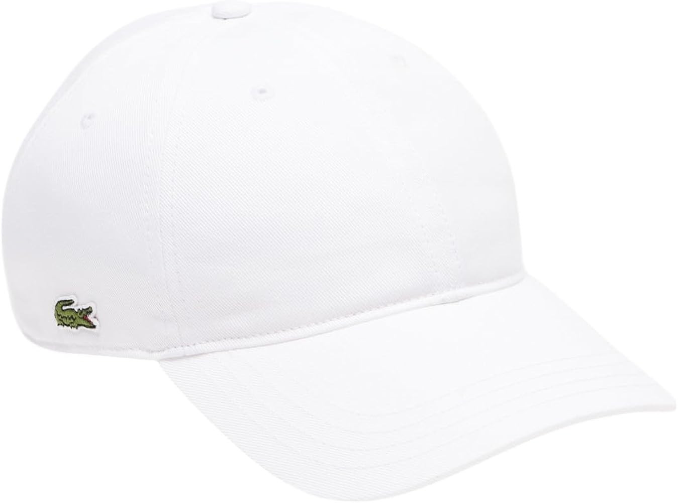 Lacoste Unisex-Adult Organic Side Logo Cotton Twill Cap | Amazon (US)