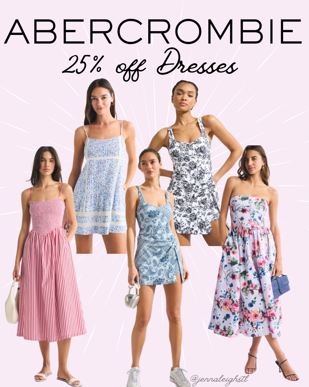 25% off dresses at Abercrombie & Fitch. Whether your style is active, casual, or workwear, there are so many good options right now.  

 #LTKSpringSale #LTKSeasonal #LTKMidsize