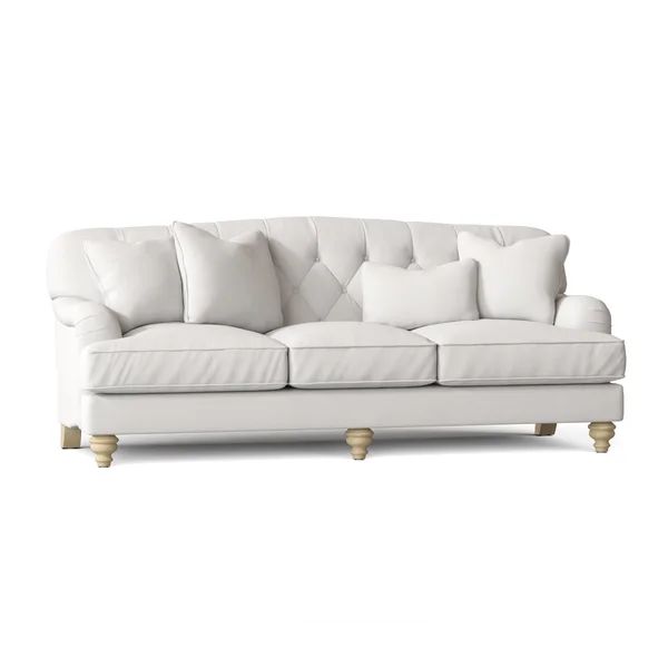 Sullivan 90" Charles of London Sofa with Reversible Cushions | Wayfair Professional