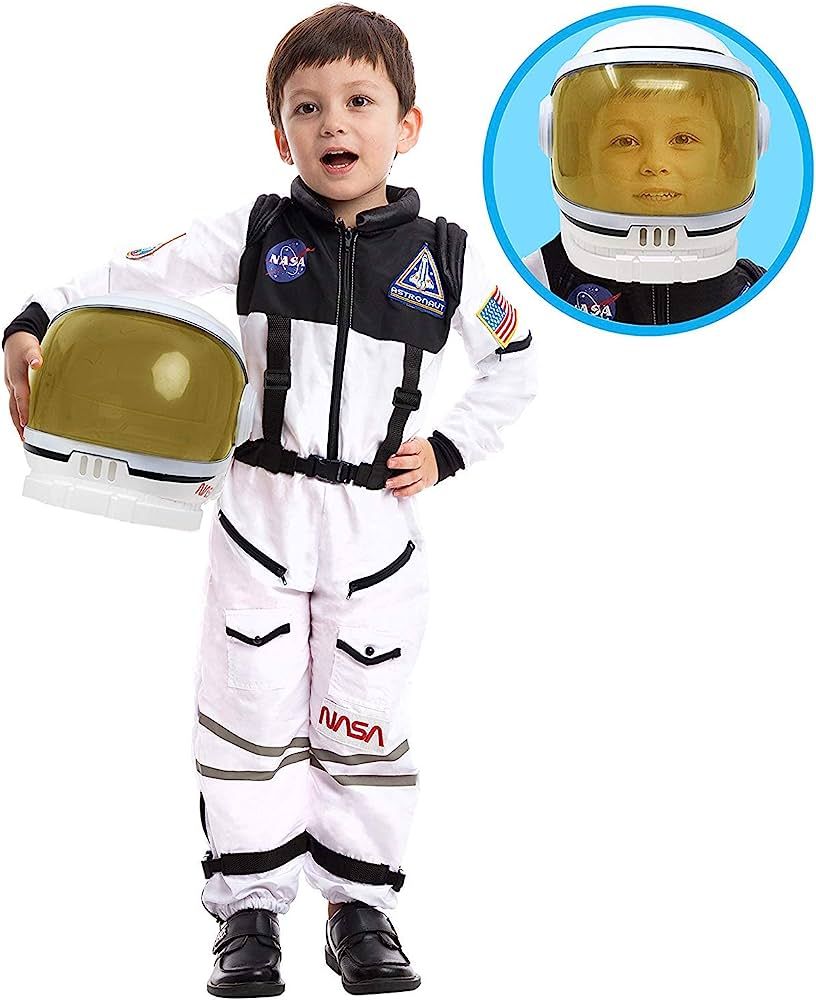 Spooktacular Creations Astronaut Helmet with Movable Visor Pretend Play Toy Set for Party Favor S... | Amazon (US)