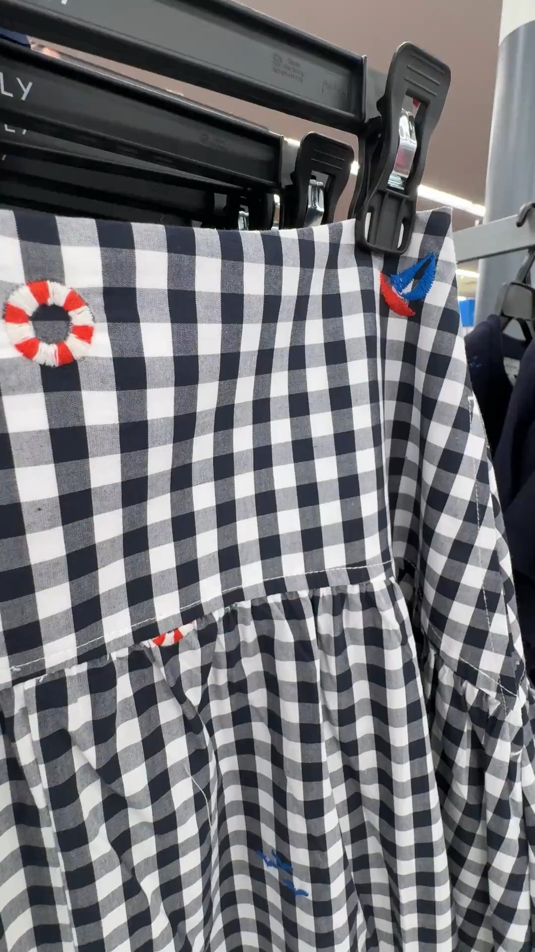 Nautical gingham midi skirt from Walmart

#LTKgrwm