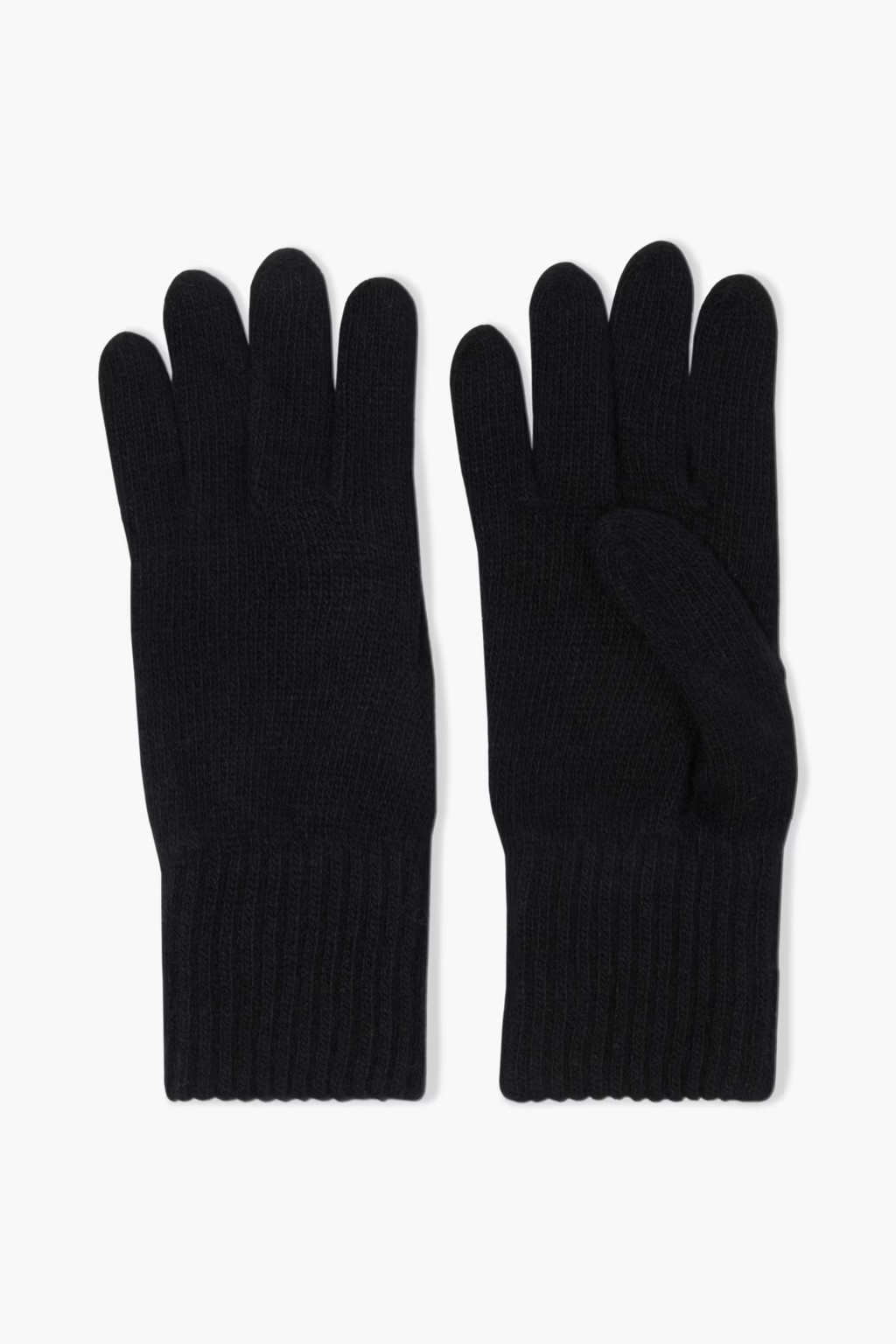 Black Cécile recycled cashmere gloves | IRIS & INK | THE OUTNET | The Outnet (US and CA)