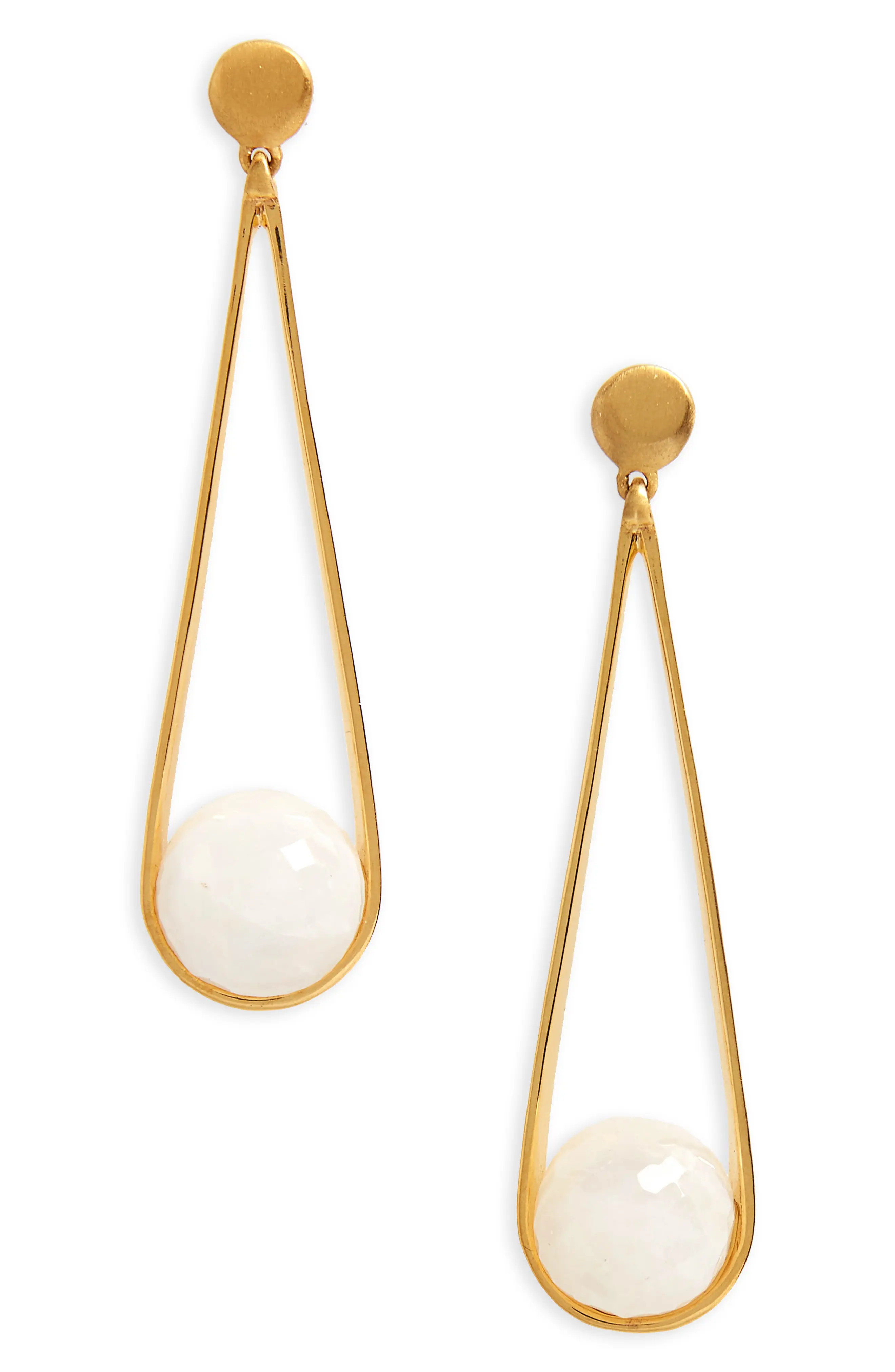 Dean Davidson Ipanema Drop Earrings in Vivid Pink/Gold at Nordstrom | Nordstrom