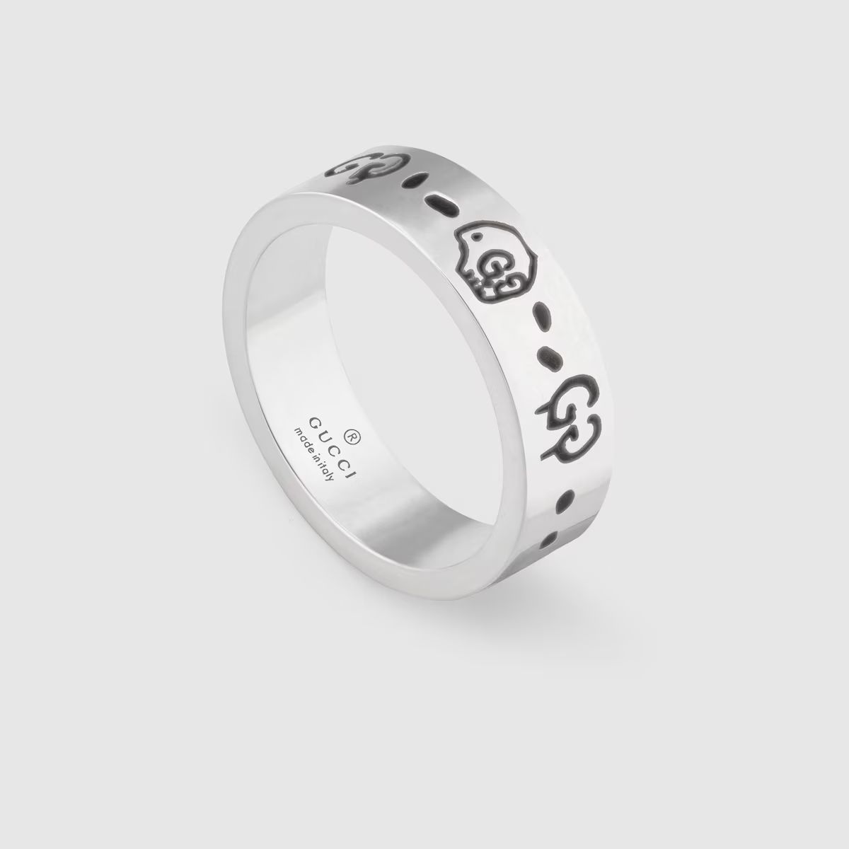 GucciGhost ring in silver | Gucci (US)