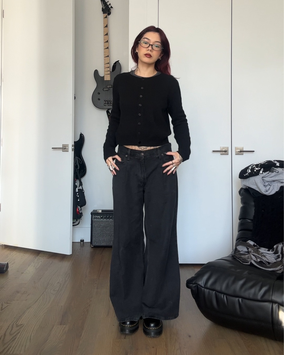 fav jeans, fav cardigan 🫶🏽

#LTKStyleTip #LTKShoeCrush #LTKSeasonal