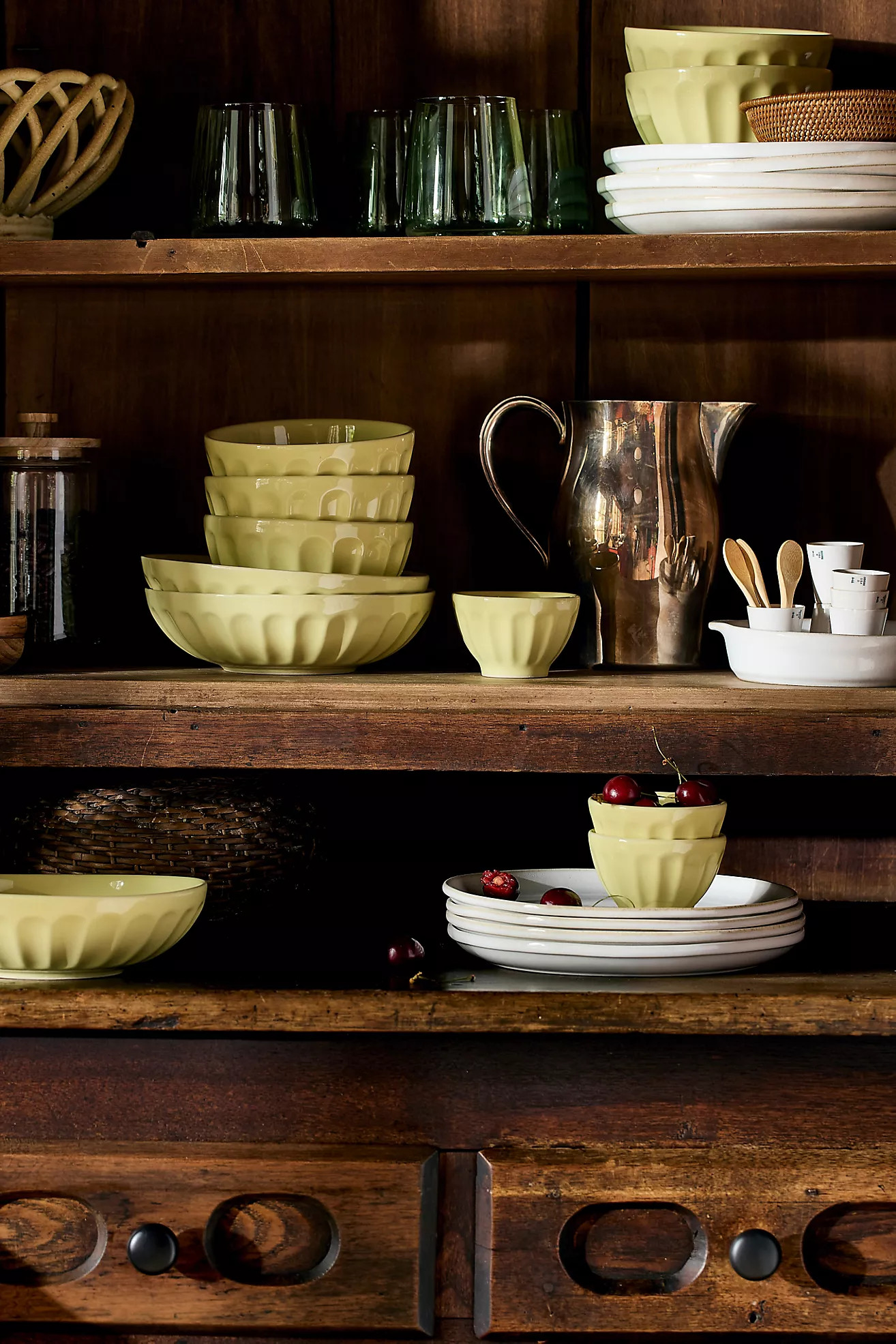 The Latte Stoneware Pasta Bowls, Set of 4: Amelie Edition | Anthropologie (US)