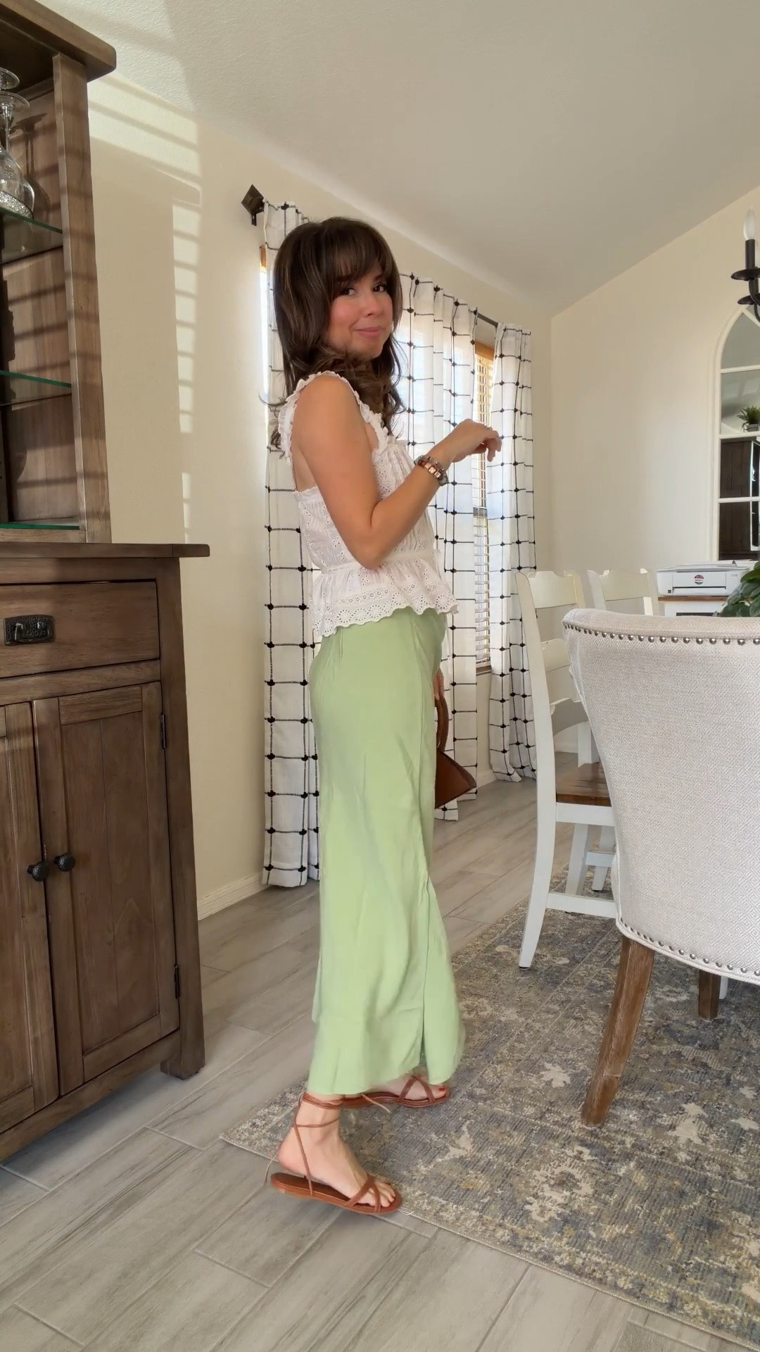 This is one of those outfits that looks expensive but isn’t
and somehow works every single time

The skirt is the kind that makes getting dressed feel easy
lightweight, flattering, and actually petite-friendly

Paired with this top and it instantly feels elevated
without doing too much

This is what I reach for when I want to look put together
but still feel comfortable all day

Skirt 00
Top 15% off MONIC15 


#LTKMothersDay #LTKPetite

Comment SHOP below to receive a DM with the link to this post on my LTK ⬇ https://liketk.it/6aKPk ltkmothersday ltkpetite ltkvideo