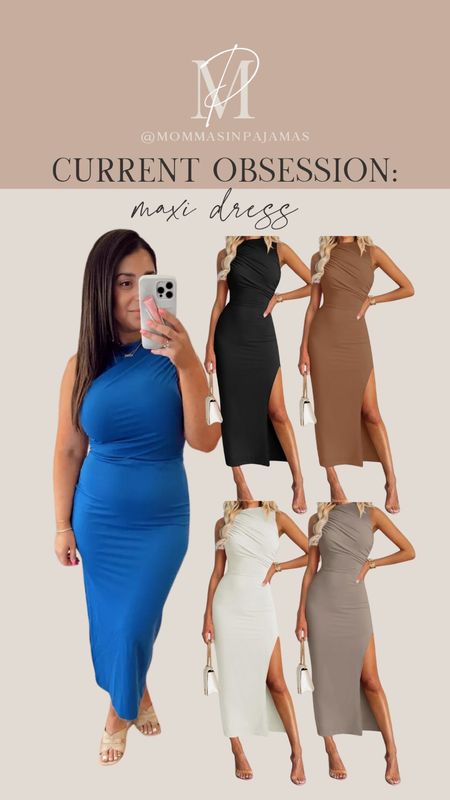 Love this as a wedding guest dress. I got mine in a size small--I'm 5' and a 34DDD for reference! wedding guest dress, petite friendly maxi dress, bigger bust friendly dress, summer dresses, date night look

#LTKSeasonal #LTKWedding #LTKStyleTip