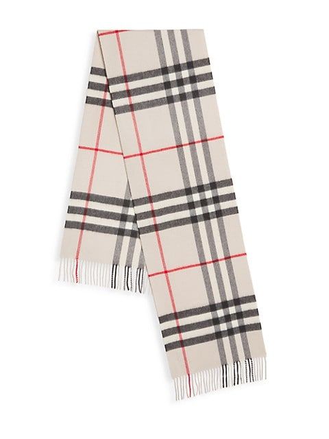 Giant Check Cashmere Scarf | Saks Fifth Avenue