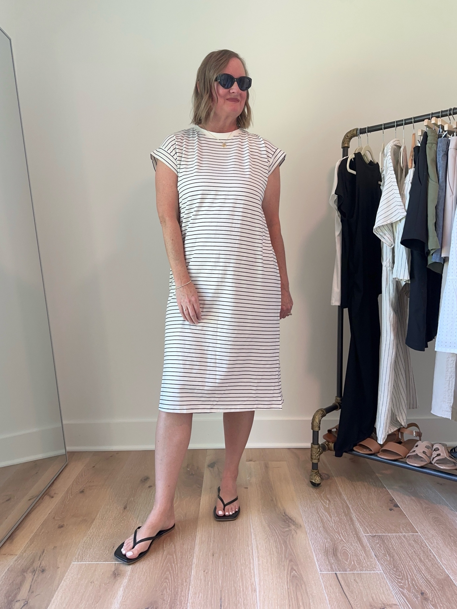 Styling Target’s Summer New Arrivals 😎 Capsule wardrobe staples at budget prices ✔️ 

Striped tee dresss