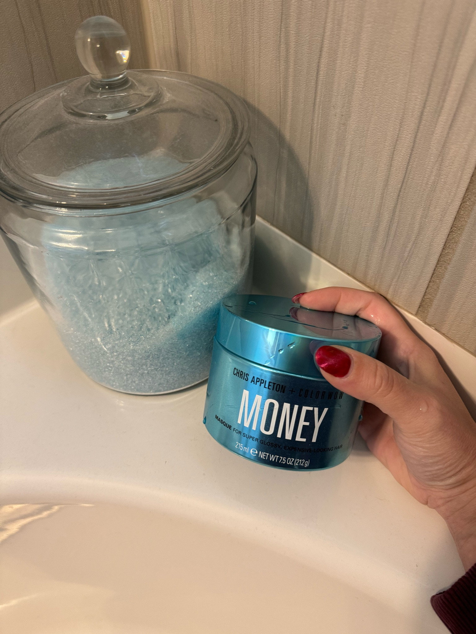 Wow is right! This is sooo good! Chris Appleton + Color Wow made my hair feel like silk and look like a movie star. 

⭐️⭐️⭐️⭐️⭐️

Money Masque is a multi-award-winning formula… and for good reason! Find out why people all over the world are obsessed with this deep hydrating and strengthening treatment for super luxe, glossy, expensive-looking hair.


#LTKbeauty #LTKstyletip