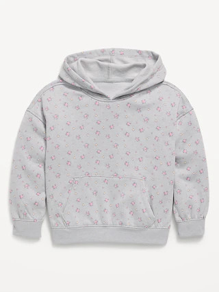 Oversized Graphic Pullover Hoodie for Girls | Old Navy (US)