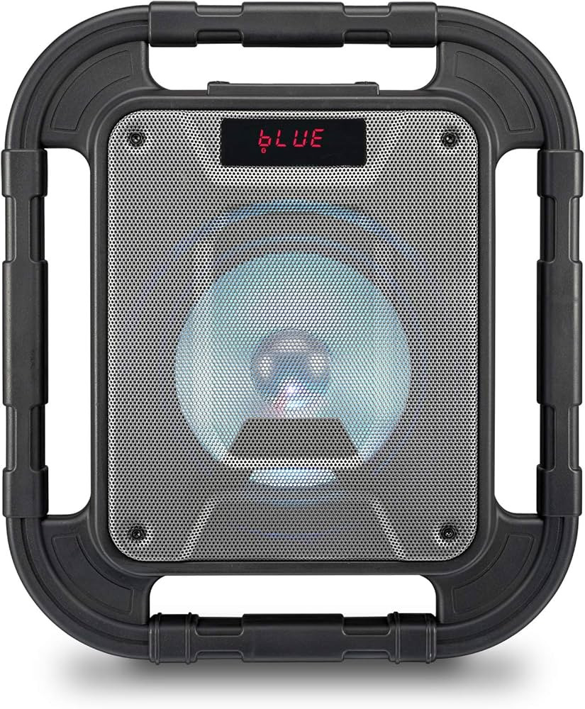 iLive ISBW519B Water Resistant Wireless Speaker, with LED Light Effects and Built-in Rechargeable Ba | Amazon (US)