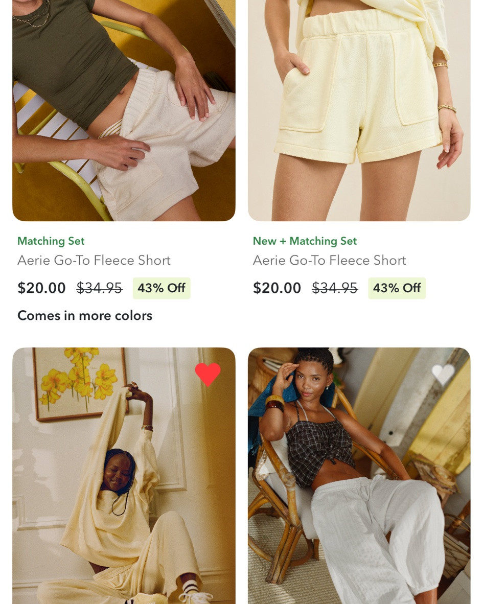 Aerie new arrivals I’m loving! Sale on sweatshirt and shirt go to sets

#LTKdayinmylife #LTKgrwm #LTKootd