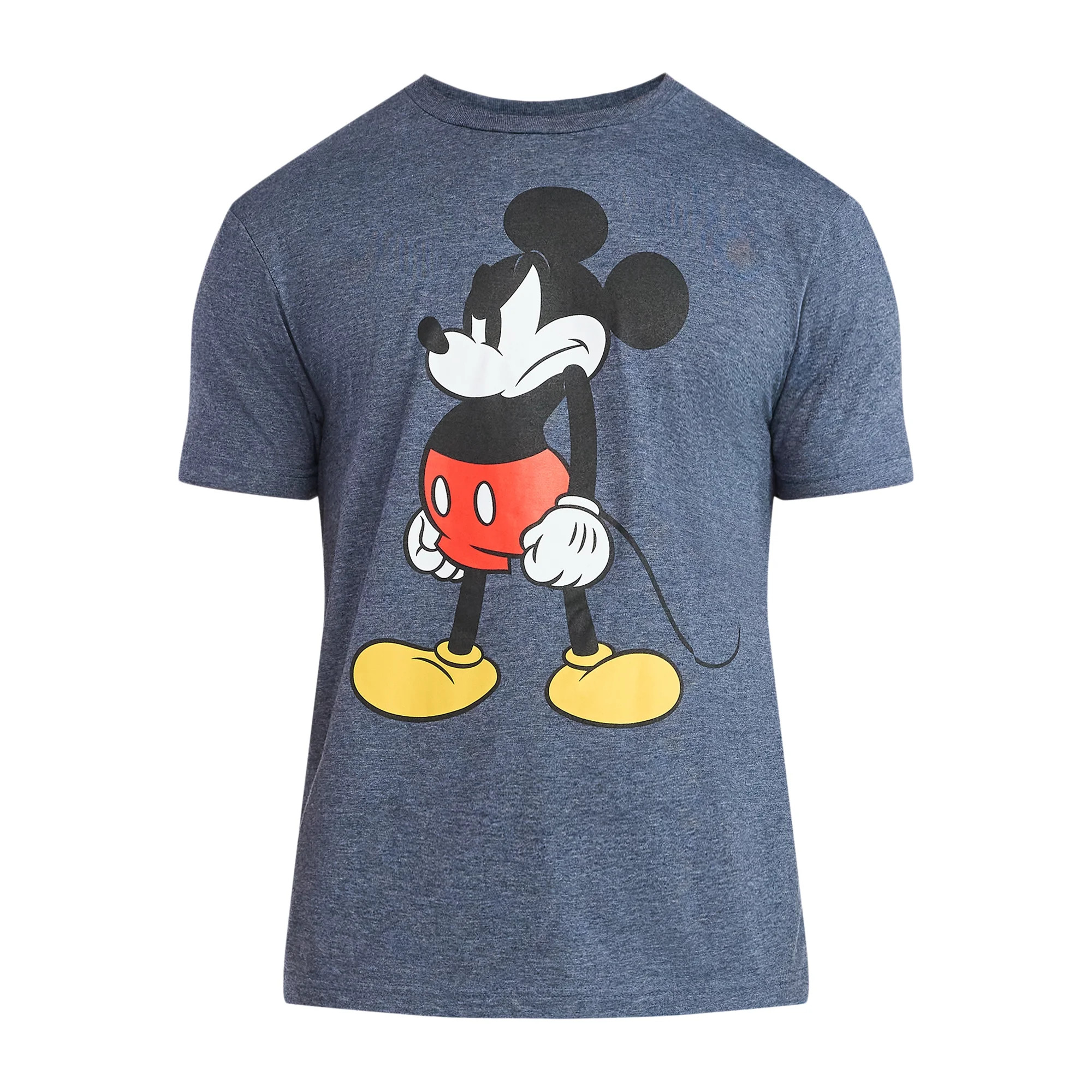 Mickey Mouse Men's and Big Men's Graphic Tee with Short Sleeves, Sizes S-3XL | Walmart (US)