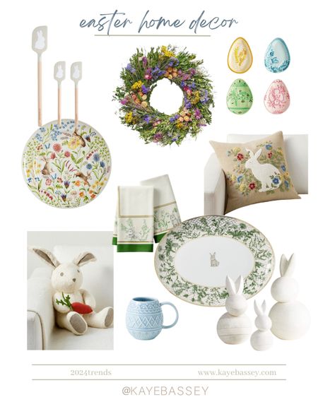 Easter home decor finds from crate and barrel, pottery barn, Williams Sonoma - chic Easter decor finds for the holiday! 

#homedecor #trends #easter #holiday #decorfinda 

#LTKfamily #LTKhome #LTKSeasonal