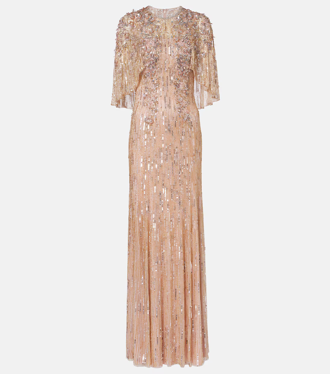 Astra sequined caped gown | Mytheresa (US/CA)