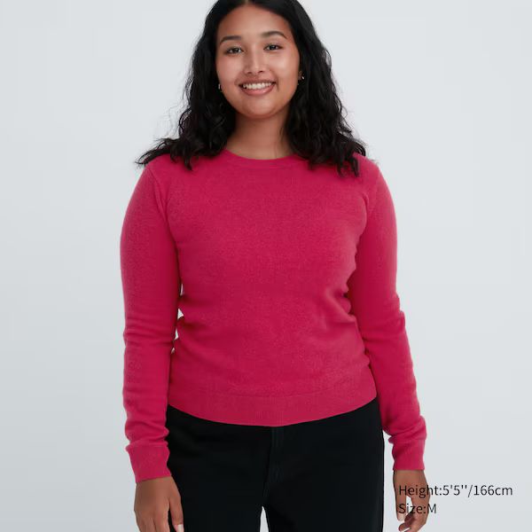Cashmere Crew Neck Long-Sleeve Sweater | UNIQLO (US)