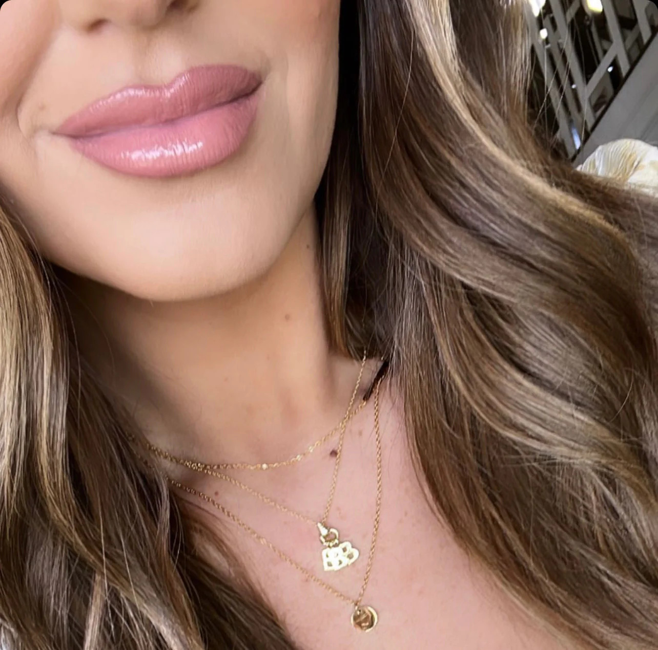 Custom Initial Charm Necklace | The Sis Kiss