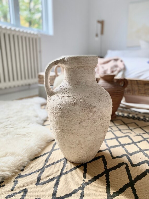 Floor Vase 18.5'' Tall Hand Finish Artisan Jug | Etsy | Etsy (US)