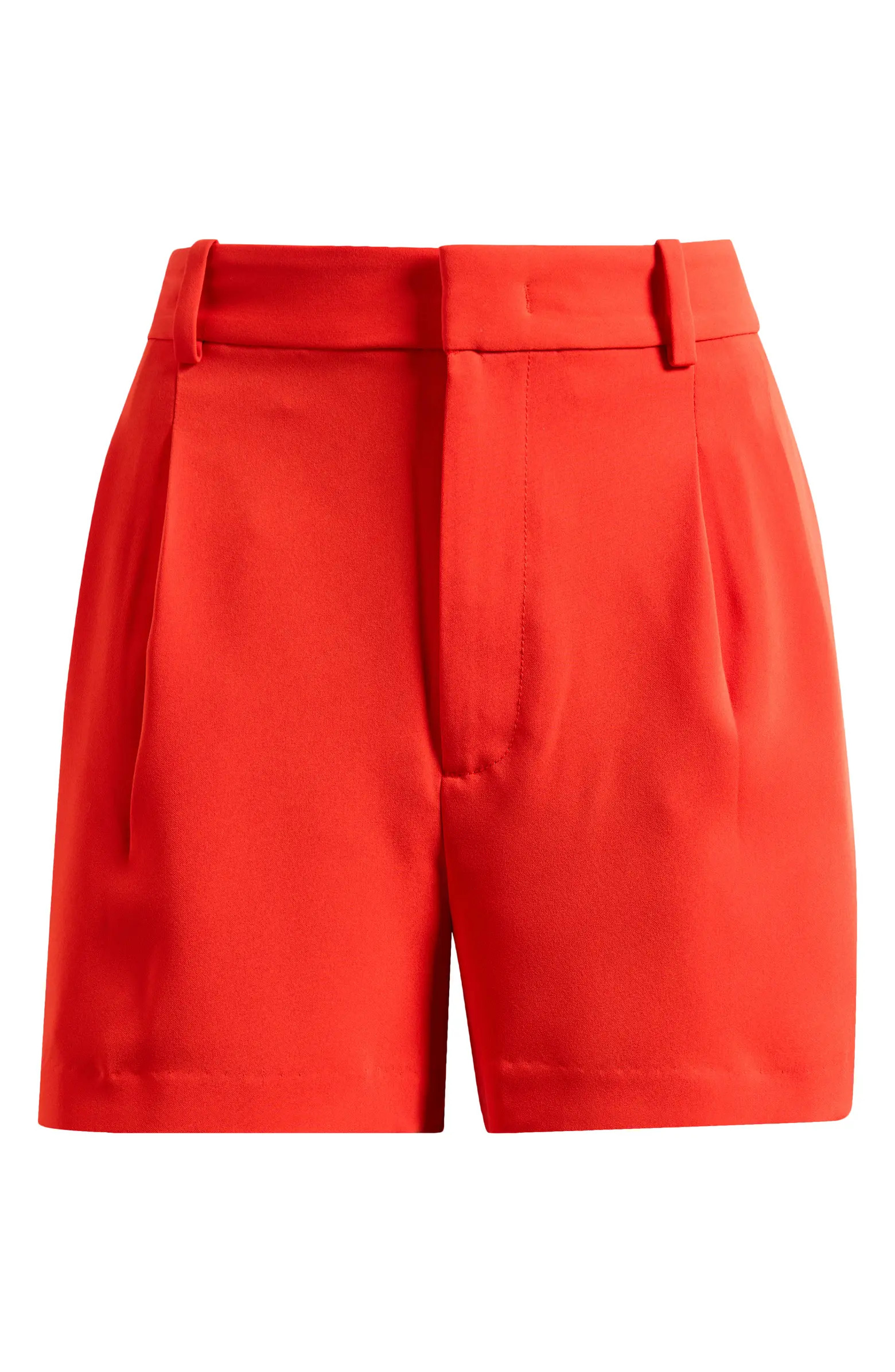 Madewell Easy Pleated Crepe Trouser Shorts | Nordstrom | Nordstrom