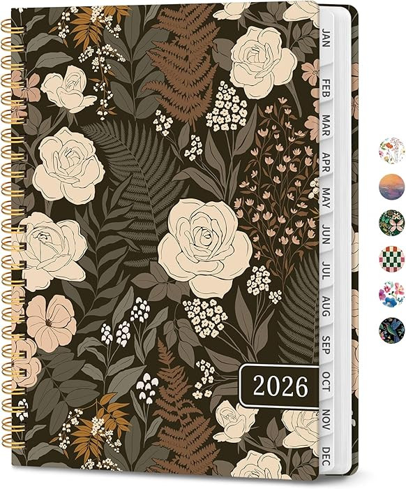 2026 Planner, Weekly and Monthly Calendar Planner for Women, Jan 2026 - Dec 2026, Hardcover Plann... | Amazon (US)
