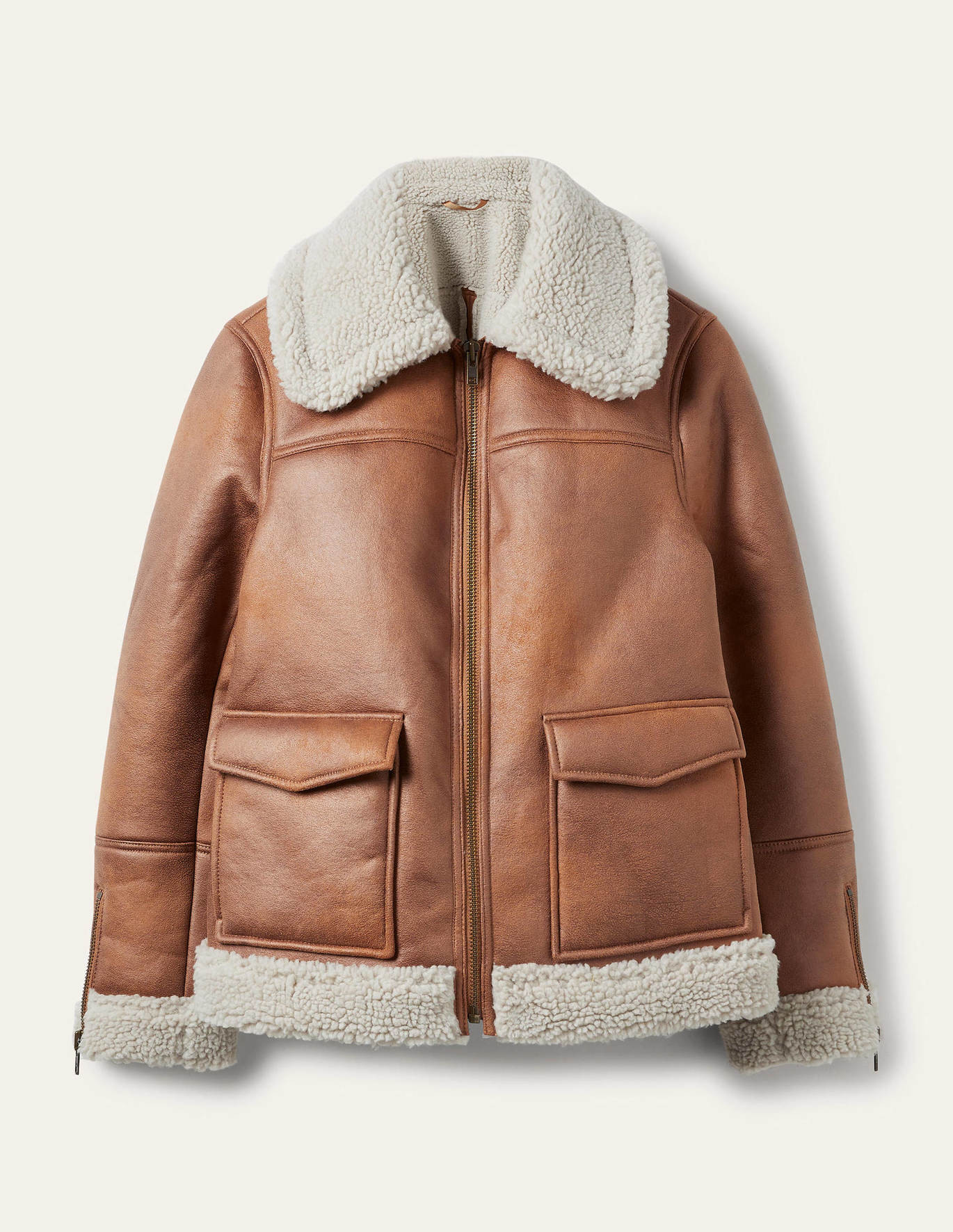 Dunmore Faux Shearling Jacket | Boden (US)