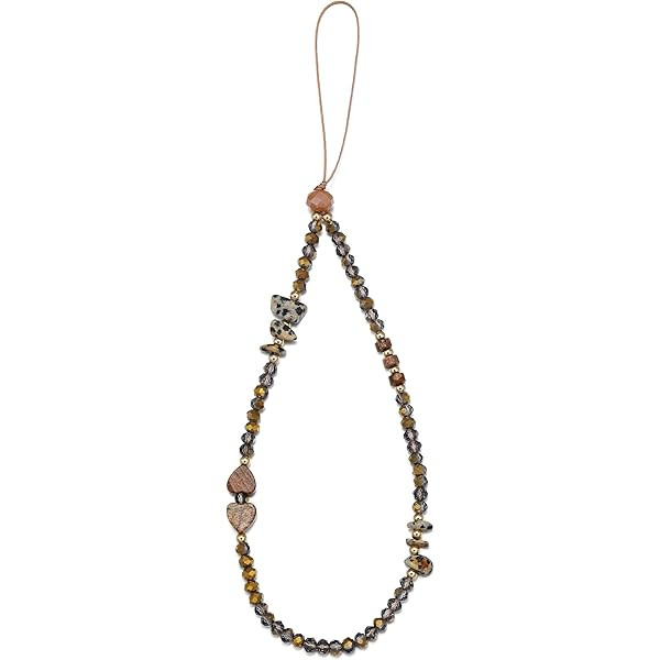 S.J JEWELRY Phone Charm Cell Phone Lanyard Beaded Handmade Crystal Charms Strap Aesthetic Bag Keychain Camera Charms for Women | Amazon (US)