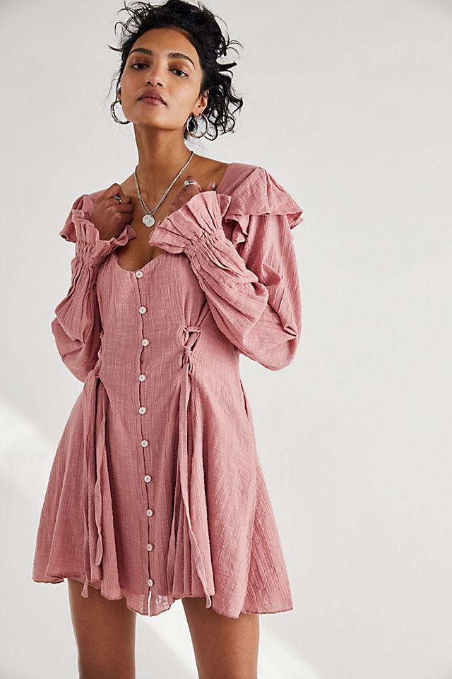 In The Mood For Frills Mini Dress | Free People (Global - UK&FR Excluded)