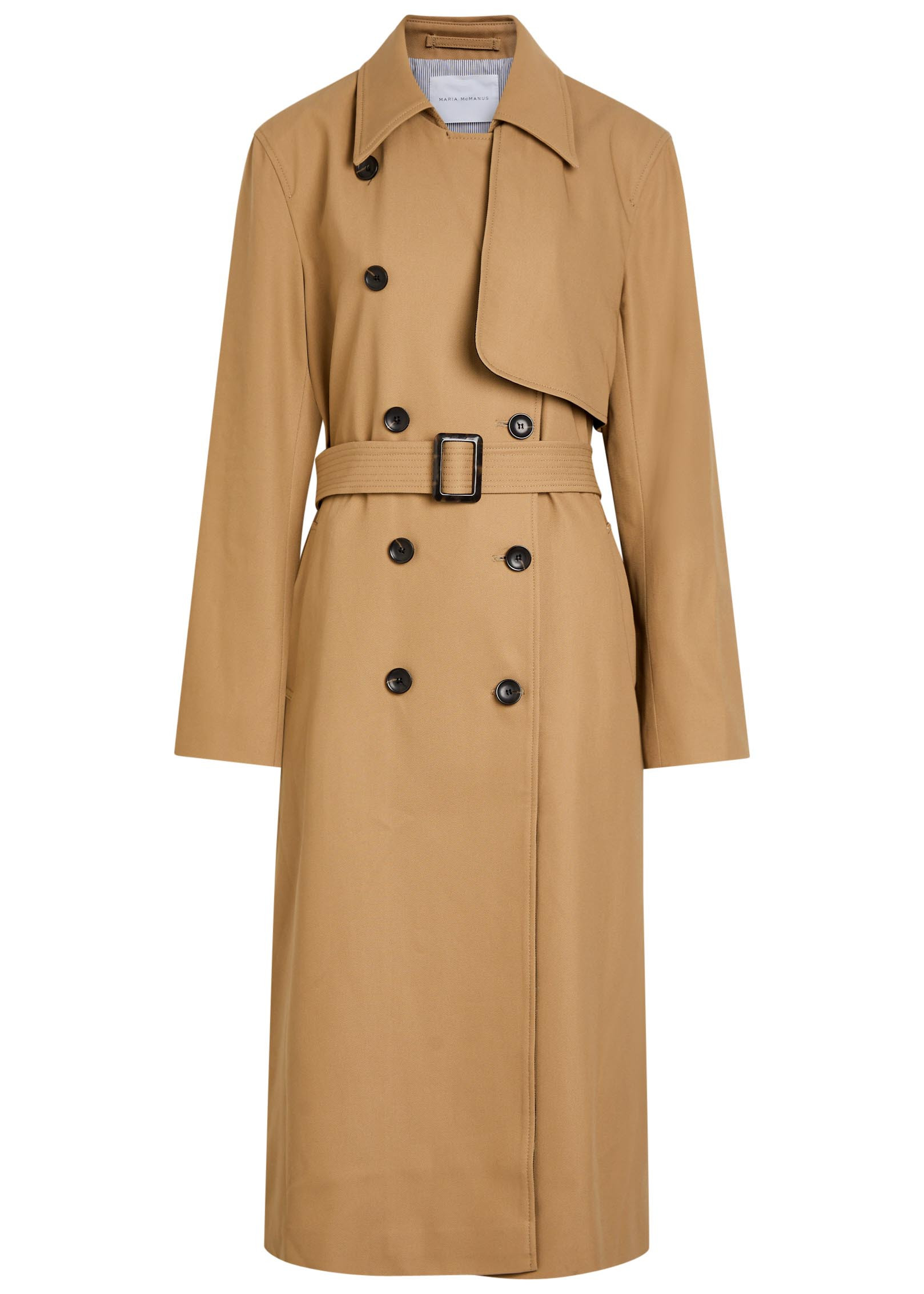 Double-breasted cotton trench coat | Harvey Nichols