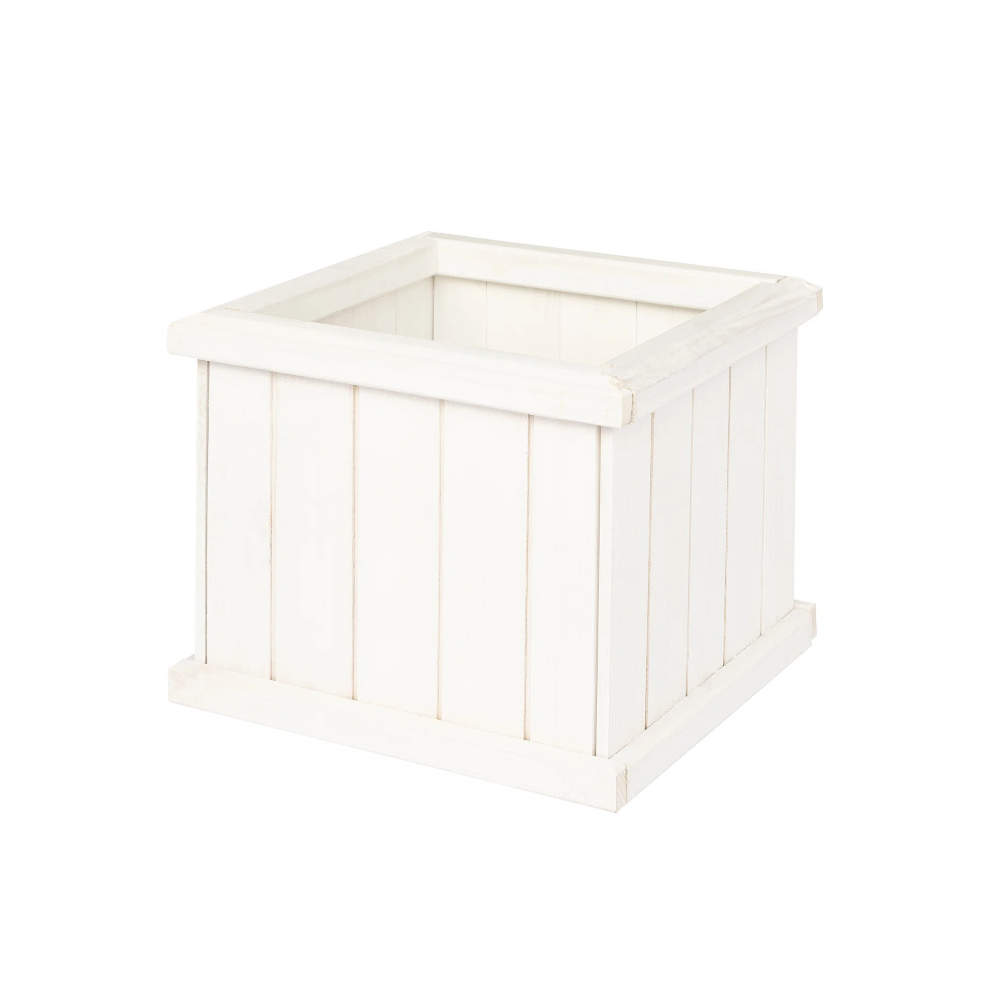 Alann 15 inch Cedar wood Square Planter Box | Wayfair North America