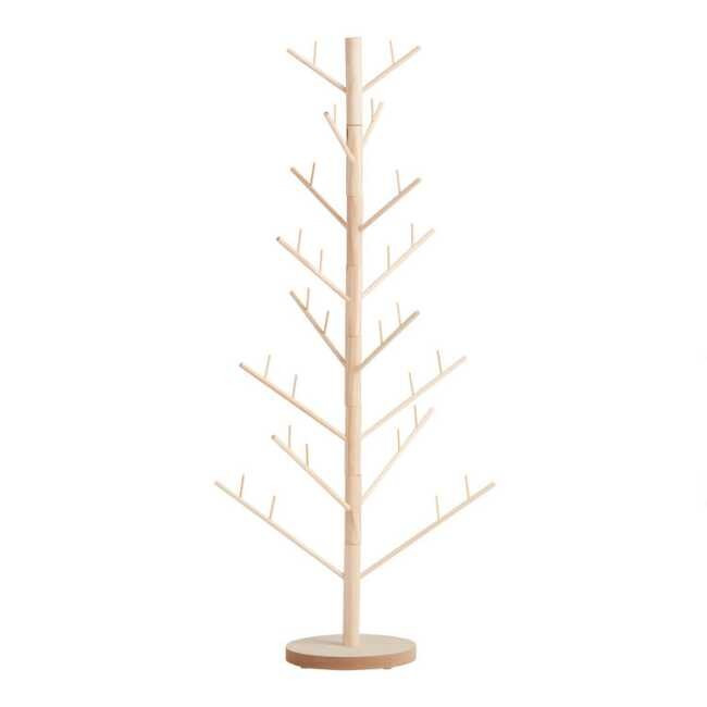 Natural Wood Nordic Christmas Tree | World Market