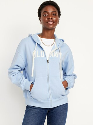 Logo Zip Hoodie | Old Navy (US)