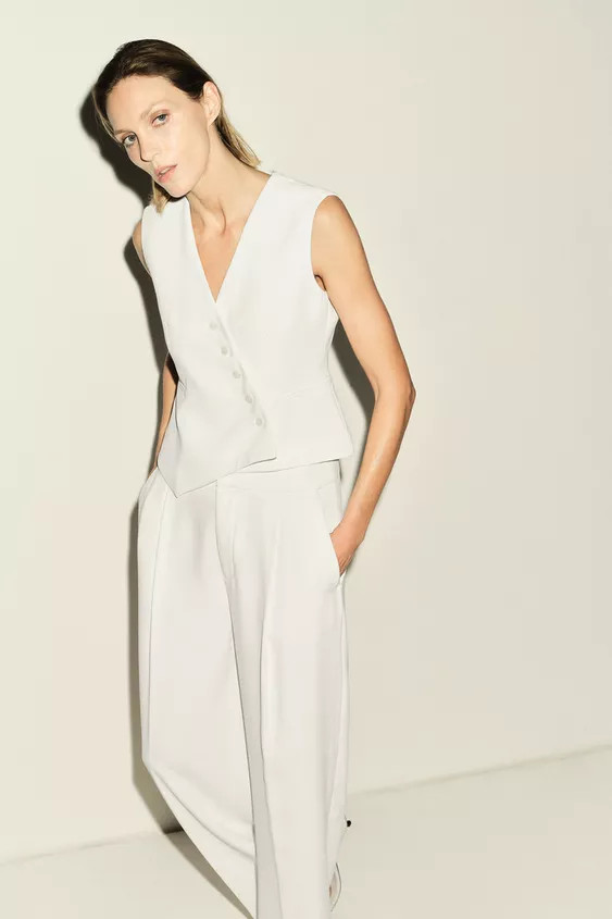 ZW COLLECTION STRAIGHT-LEG TROUSERS | Zara UK